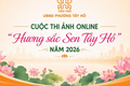 Tây Hồ phát động cuộc thi ảnh online “Hương sắc Sen Tây Hồ” năm 2026