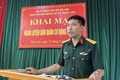 Ban CHQS xã khai mạc huấn luyện Trung đội Dân quân cơ động xã năm 2026
