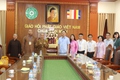 Các đồng chí lãnh đạo xã Phú Xuyên thăm, chúc mừng Đại lễ Phật đản Phật lịch 2570 – Dương lịch năm 2026