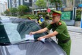 TĂNG CƯỜNG NHẮC NHỞ, XỬ LÝ VI PHẠM DỪNG, ĐỖ XE TẠI KHU ĐÔ THỊ 