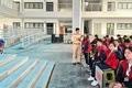 Công an phường Yên Sở phối hợp tổ chức tập huấn kỹ năng lái xe máy an toàn cho học sinh năm học 2025–2026