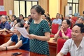 Cử tri phường Phương Liệt kiến nghị và đề xuất giải pháp liên quan đến 
công tác giải phóng mặt bằng thực hiện các dự án và trăn trở trước thực trạng mất an toàn vệ sinh thực phẩm