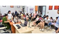 Công an phường Yên Sở tích cực kích hoạt định danh điện tử mức 2 cho trẻ từ 6 đến dưới 14 tuổi