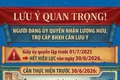 Bảo hiểm xã hội cơ sở Tây Hồ thông báo thời hạn ủy quyền lĩnh lương hưu, trợ cấp BHXH hằng tháng