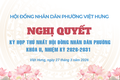 NGHỊ QUYẾT KỲ HỌP THỨ NHẤT HỘI ĐỒNG NHÂN DÂN PHƯỜNG VIỆT HƯNG KHÓA II, NHIỆM KỲ 2026 - 2031