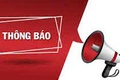 Niêm yết công khai và lấy ý kiến của các cơ quan, tổ chức, cá nhân và cộng đồng dân cư đối với quy hoạch tổng mặt bằng tỷ lệ 1/500 Dự án: Cải tạo, nâng cấp trường tiểu học Nam Thành Công.