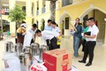 Ban Văn hóa – Xã hội HĐND xã Hòa Lạc giám sát trực tiếp bữa ăn bán trú tại các trường học