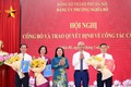 Phường Nghĩa Đô công bố và trao quyết định về công tác cán bộ
