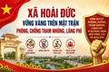 XÃ HOÀI ĐỨC VỮNG VÀNG TRÊN MẶT TRẬN PHÒNG, CHỐNG THAM NHŨNG, LÃNG PHÍ