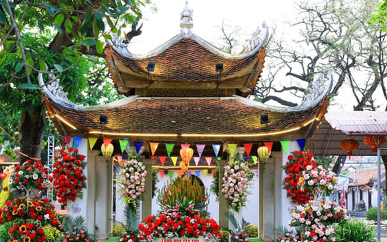 Không gian “Nơi di sản nở hoa” rực rỡ tại lễ hội đình, miếu Tây Tựu 2026