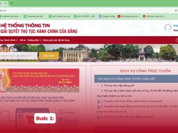 HƯỚNG DẪN ĐẢNG VIÊN NỘP ĐẢNG PHÍ TRỰC TUYẾN