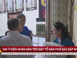Phường Vĩnh Tuy xin ý kiến nhân dân đặt tên tổ dân phố sau sáp nhập