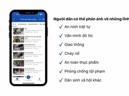 Hướng dẫn tạo phản ánh hiện trường trên ứng dụng iHanoi