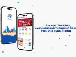 Cập nhật Bản đồ xã/phường mới thành phố Hà Nội trên ứng dụng iHanoi