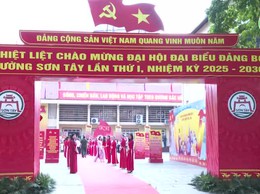 SƠN TÂY TỔ CHỨC THÀNH CÔNG ĐẠI HỘI ĐẠI BIỂU ĐẢNG BỘ PHƯỜNG LẦN THỨ I, NHIỆM KỲ 2025-2030