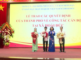 HOÀI ĐỨC VƯƠN MÌNH BƯỚC VÀO KỶ NGUYÊN MỚI