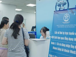 Điểm Phục vụ hành chính công Hoàng Đạo Thúy - Điểm sáng mới của trung tâm PVHCC Thành phố