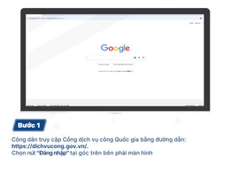Hướng dẫn người dân thực hiện thủ tục 