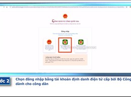 Hướng dẫn công dân thực hiện thủ tục 