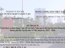 HƯỚNG DẪN CÀI ĐẶT VÀ THAM GIA CUỘC THI TÌM HIỂU NGHỊ QUYẾT ĐẠI HỘI ĐẠI BIỂU ĐẢNG BỘ THÀNH PHỐ HÀ NỘI LẦN THỨ XVIII