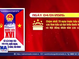 Tuyên truyền bầu cử đại biểu Quốc hội khóa XVI và Hội đồng nhân dân các cấp nhiệm kỳ 2026 - 2031