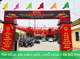 CỬ TRI HÒA XÁ HÁO HỨC CHỜ NGÀY ĐI BỎ PHIẾU