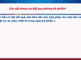 HỎI - ĐÁP VỀ BẦU CỬ ĐẠI BIỂU QUỐC HỘI KHÓA XVI VÀ ĐẠI BIỂU HĐND CÁC CẤP NHIỆM KỲ 2026 – 2031