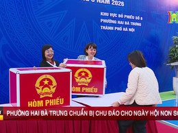 Phường Hai Bà Trưng - chuẩn bị chu đáo cho Ngày hội non sông.