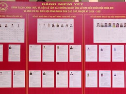 Cử tri phường Hà Đông gửi gắm niềm tin, kỳ vọng vào những lá phiếu