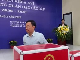 XÃ PHÚC THỌ HOÀN THÀNH 100% TỶ LỆ CỬ TRI THAM GIA BỎ PHIẾU