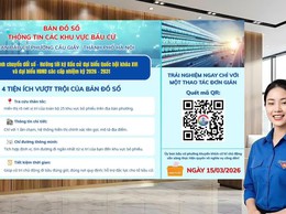 RA MẮT BẢN ĐỒ SỐ THÔNG TIN KHU VỰC BẦU CỬ - ĐỔI MỚI ỨNG DỤNG CHUYỂN ĐỔI SỐ PHỤC VỤ CỬ TRI