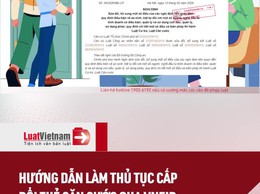 Hướng dẫn thủ tục cấp đổi thẻ căn cước qua VNeid