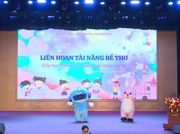 Sôi nổi Liên hoan Tài năng bé thơ 2026