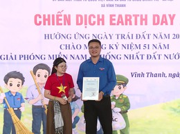 VĨNH THANH RA QUÂN HƯỞNG ỨNG NGÀY TRÁI ĐẤT 2026 – LAN TỎA HÀNH ĐỘNG VÌ MÔI TRƯỜNG XANH