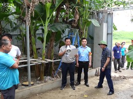 Xã Thanh Oai ra quân cưỡng chế, phá dỡ các công trình vi phạm về đất đai và trật tự xây dựng, thể hiện rõ quyết tâm lập lại kỷ cương trong công tác quản lý trên địa bàn.