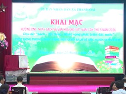 Xã Thanh Oai tổ chức khai mạc hưởng ứng Ngày Sách và Văn hóa đọc Việt Nam lần thứ 5 năm 2026 với chủ đề:
“Sách - Tri thức - Khát vọng phát triển đất nước”