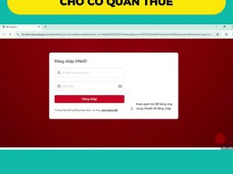 Hướng dẫn HKD thông báo tài khoản ngân hàng cho cơ quan thuế