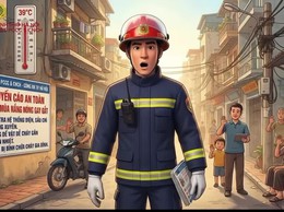 Công an phường Hoàn Kiếm khuyến cáo mùa nắng nóng