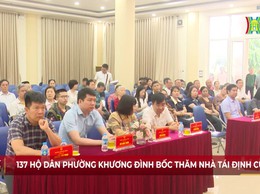 137 hộ dân phường Khương Đình bốc thăm nhà tái định cư