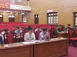UBND xã Hòa Lạc tiếp nhận 6.623,6m2 đất quốc phòng thực hiện Dự án đầu tư xây dựng tuyến đường cao tốc Đại lộ Thăng Long