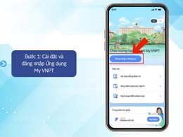 Hướng dẫn định danh sim Vinaphone chính chủ trên ứng dụng My VNPT