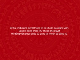 
Hướng dẫn phê duyệt thông tin tài khoản của Đảng viên