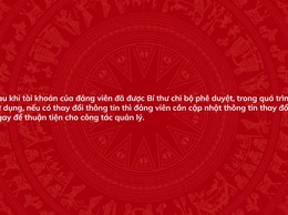 Hướng dẫn đăng ký tài khoản dành cho đảng viên