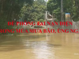 Đề phòng tai nạn điện trong mùa mưa bão, ngập úng