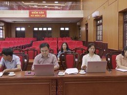 Đồng chí Bí thư Đảng ủy, Chủ tịch HĐND xã Đồng Phước An chủ trì Hội nghị cho ý kiến các nội dung trọng tâm của HĐND xã