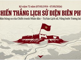 Kỷ niệm 72 năm Chiến thắng lịch sử Điện Biên Phủ (7/5/1954-7/5/2026):

