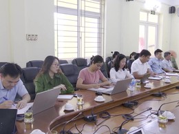 UBND xã Hòa Lạc giao ban đánh giá kết quả thực hiện nhiệm vụ tháng 5, triển khai phương hướng, nhiệm vụ tháng 6 năm 2026
