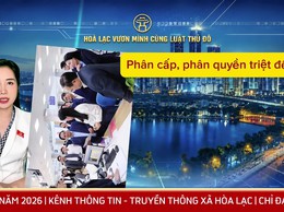Hòa Lạc vươn mình cùng Luật Thủ đô