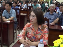 Xã Ứng Thiên tổ chức hội nghị tuyên truyền pháp luật về phòng chống thiên tai, tìm kiếm cứu nạn và Đề án nâng cao nhận thức cộng đồng