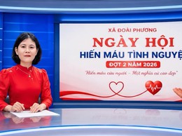 Đoài Phương tiếp nhận 435 đơn vị máu an toàn qua 2 đợt hiến máu tình nguyện năm 2026